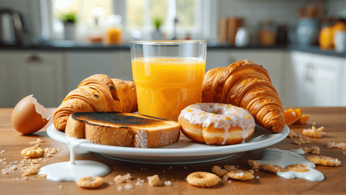 5 Aliments à Éviter au Petit-Déjeuner pour Maintenir Votre Énergie
