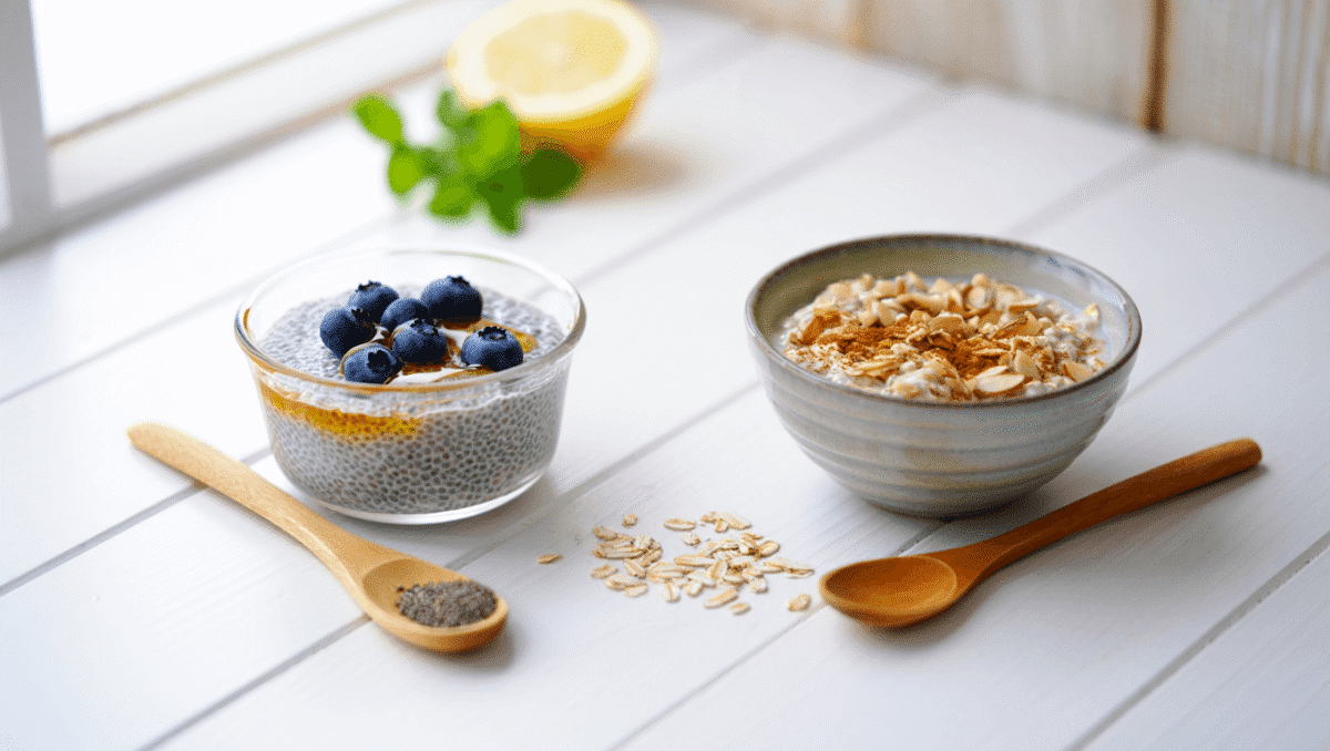 Graines de chia ou flocons d’avoine : lequel booste le mieux votre matinée ?