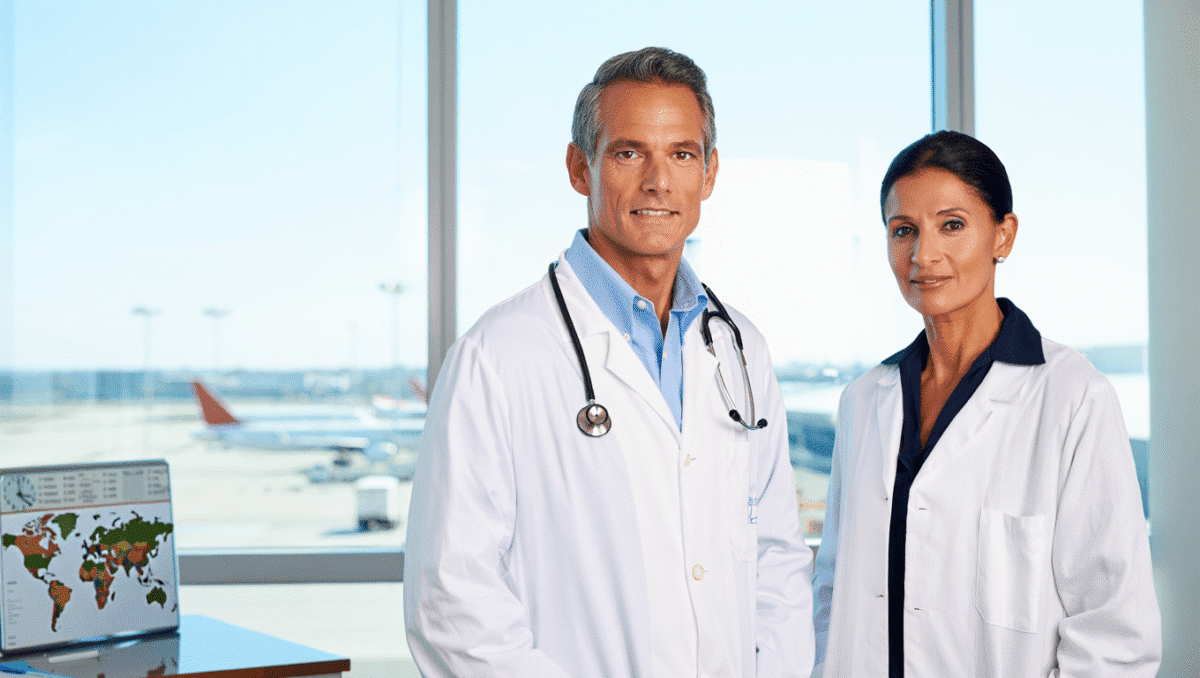 Médecine Générale – 17 juin 2024Jet-Lag : nos conseils pour éviter la fatigueNos médecins généralistes vous donnent 5 stratégies afin de minimiser les effets du décalage horaire.En savoir plus