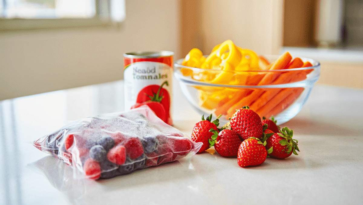 Produits frais, en conserve ou surgelés : que choisir pour bien manger ?