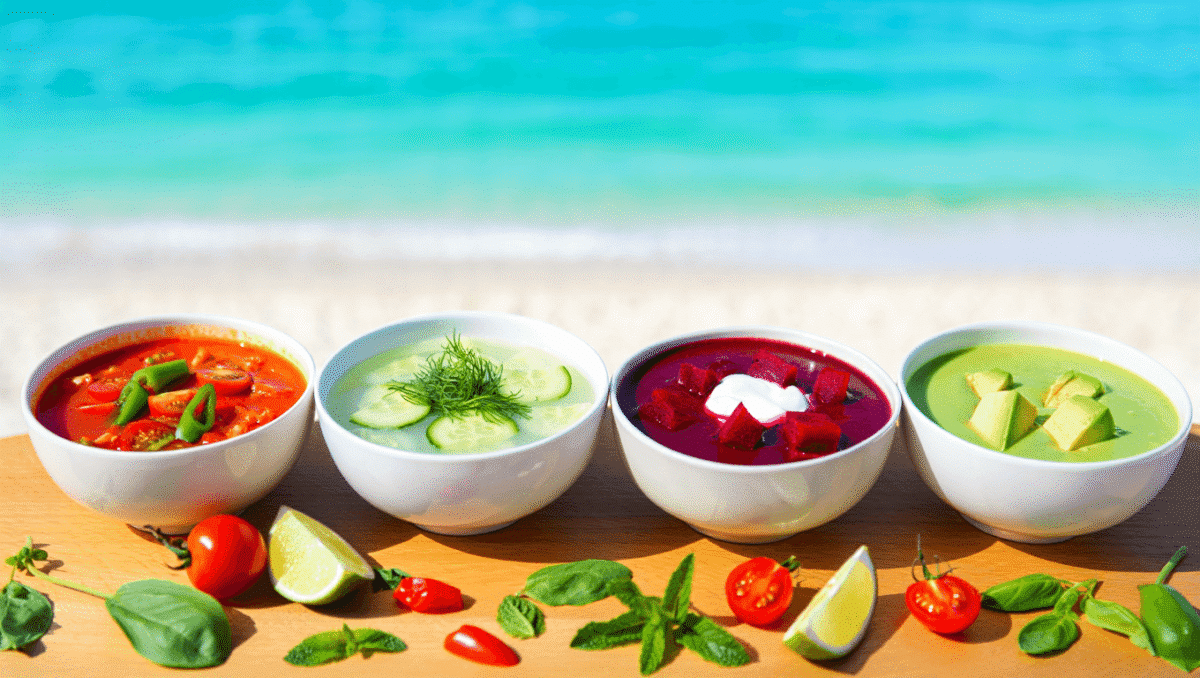 Soupe froide : découvrez 4 recettes vitaminées pour se rafraîchir en toute santé !